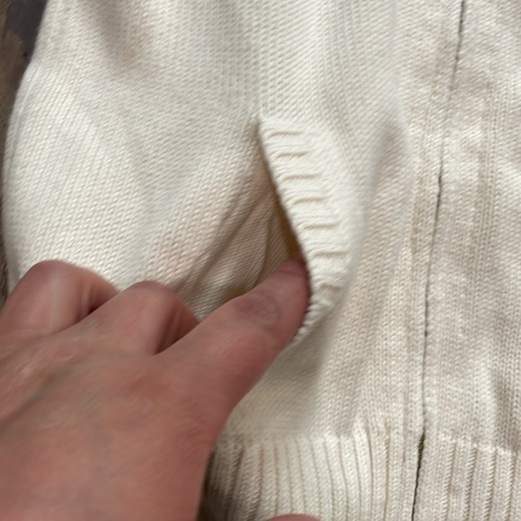 Polo Ralph Lauren Big Pony Full Zip Cardigan Sweater Size M (8-10) - Picture 5 of 10